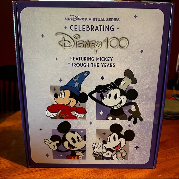RunDisney Virtual Series Celebrating Disney 100 Medals Complete Set - BRAND NEW - Picture 2 of 9